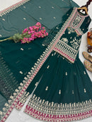 Party Wear designer embroidered set - Chikankari official