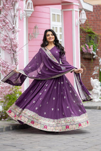 Party Wear Heavy embroidered Set - Chikankari official