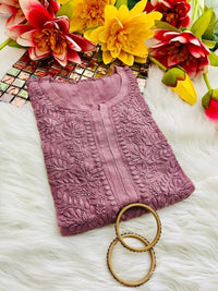 Perfect Fit viscose Chikankari - Chikankari official