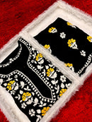 Phool Heavy 3d 2pc set flowered Chikankari - Chikankari official