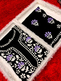Phool Heavy 3d 2pc set flowered Chikankari - Chikankari official