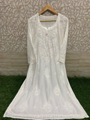 Plus Size Heavy embroidered Kurtas - Chikankari official