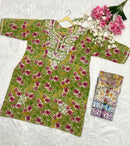 Plus Size Mul Comfort Kurta - Chikankari official