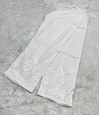 Plus Size Pant - Waist Strechable Upto 70inch - Chikankari official