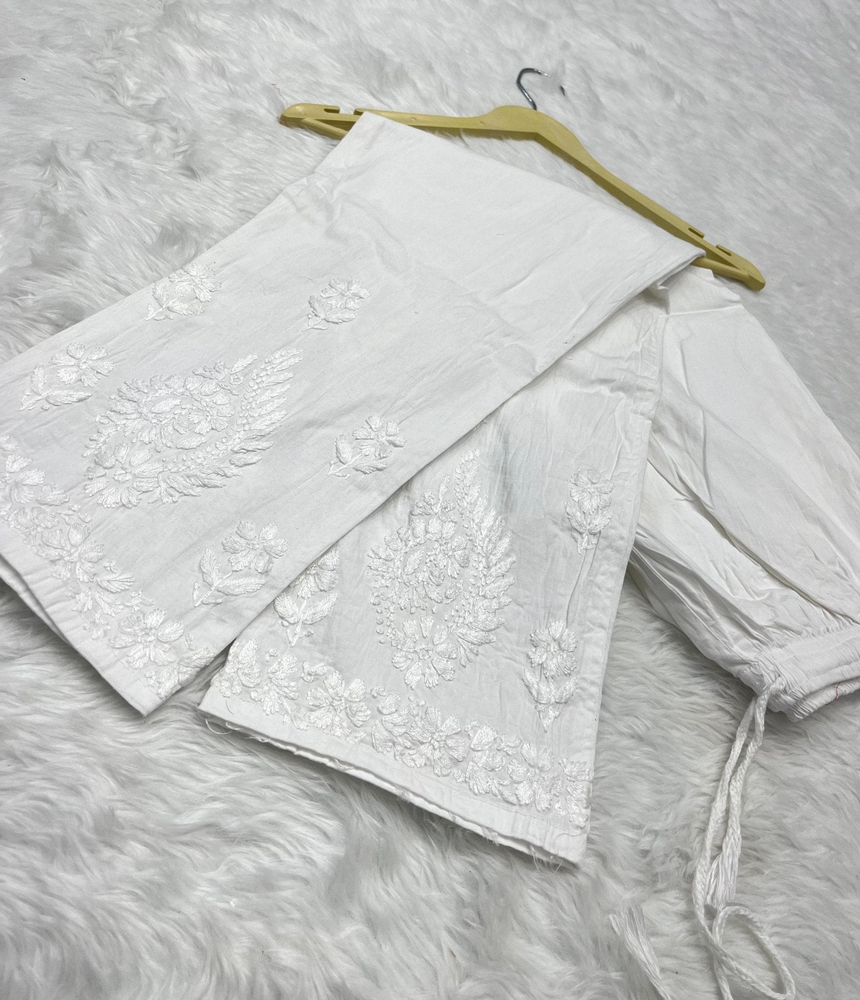 Plus Size Pant - Waist Strechable Upto 70inch - Chikankari official