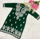 Plus Size Rayon Kurta All day Comfort - Chikankari official