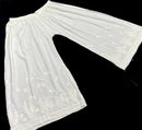 PLUS SIZE RAYON PALAZZO 46 To 80 waiste Sizes - Chikankari official