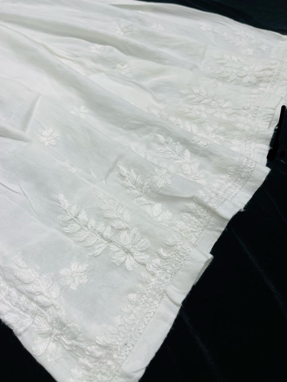 PLUS SIZE RAYON PALAZZO 46 To 80 waiste Sizes - Chikankari official