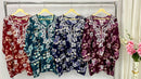 Plus size Rayon short Rops Multi shade - Chikankari official