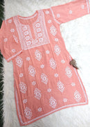 Plus Size Soft Comform Kurti - Chikankari official