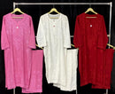 Plus size soft Rayon chikankari combo - Chikankari official