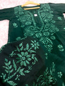 Plus size soft Rayon chikankari combo - Chikankari official