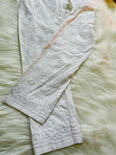 Plus size White Celebrities Favourite Chikankari combo - Chikankari official