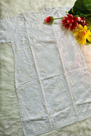 Plus size White Celebrities Favourite Chikankari combo - Chikankari official