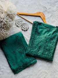 premium beautiful hoor moodal muqaish set - Chikankari official