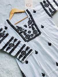 premium beautiful modal bangle work kurti - Chikankari official