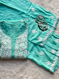 premium beautiful modal set - Chikankari official