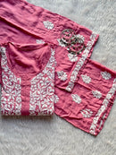 premium beautiful modal set - Chikankari official