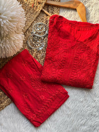 Premium Boota Modal Set - Chikankari official