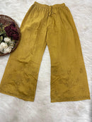 Premium Chanderi Dyed Co - ord - Chikankari official