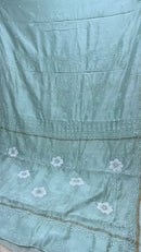 PREMIUM CHANDERI SAREE - Chikankari official