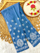 Premium Cotton Short Kurti & Pant - Chikankari official