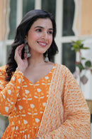 Premium Digital Print Kurti With Pant & Dupatta set - Chikankari official