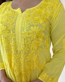 Premium Dyeable Modal Plazzo Set - Chikankari official