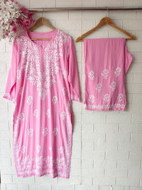 Premium fine chikankari work sets - Chikankari official