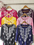 Premium fine chikankari work sets - Chikankari official