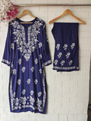 Premium fine chikankari work sets - Chikankari official