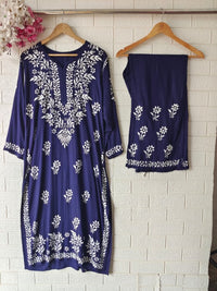 Premium fine chikankari work sets - Chikankari official