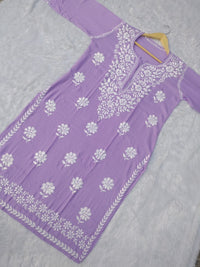 Premium heavy Work Modal kurti - Chikankari official
