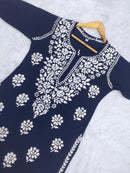 Premium heavy Work Modal kurti - Chikankari official