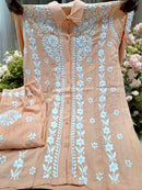 Premium Heavy Work Rayon Co - ord - Chikankari official