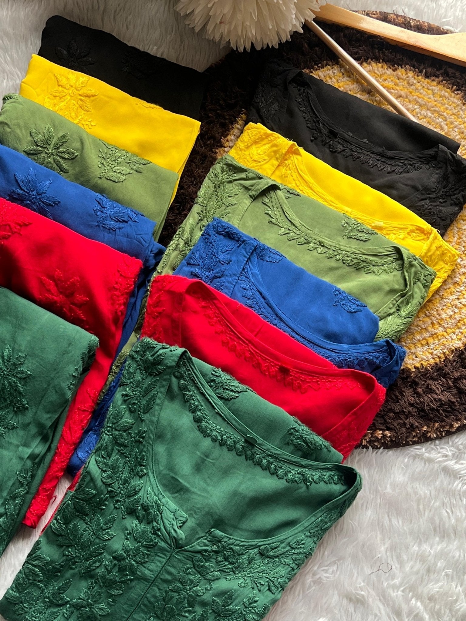 Premium Modal Cotton Combo - Chikankari official