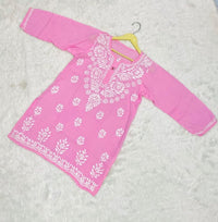 Premium Modal Cotton Short tops - Chikankari official