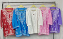 Premium Modal Cotton Short tops - Chikankari official