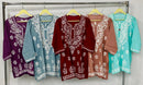 Premium Modal Cotton Short tops - Chikankari official