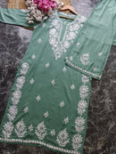 Premium Modal Crafted Chikankari set - Chikankari official