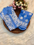 Premium Modal Shirt And Pant - Chikankari official