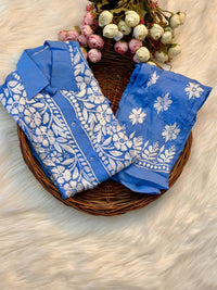 Premium Modal Shirt And Pant - Chikankari official