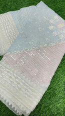 PREMIUM ORGANZA SAREE - Chikankari official