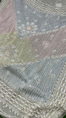 PREMIUM ORGANZA SAREE - Chikankari official