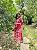 Premium Quality modaal with heavy Ghaas Patti work - Chikankari official