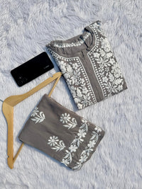 Premium Rayon Co ord Heavy set - Chikankari official