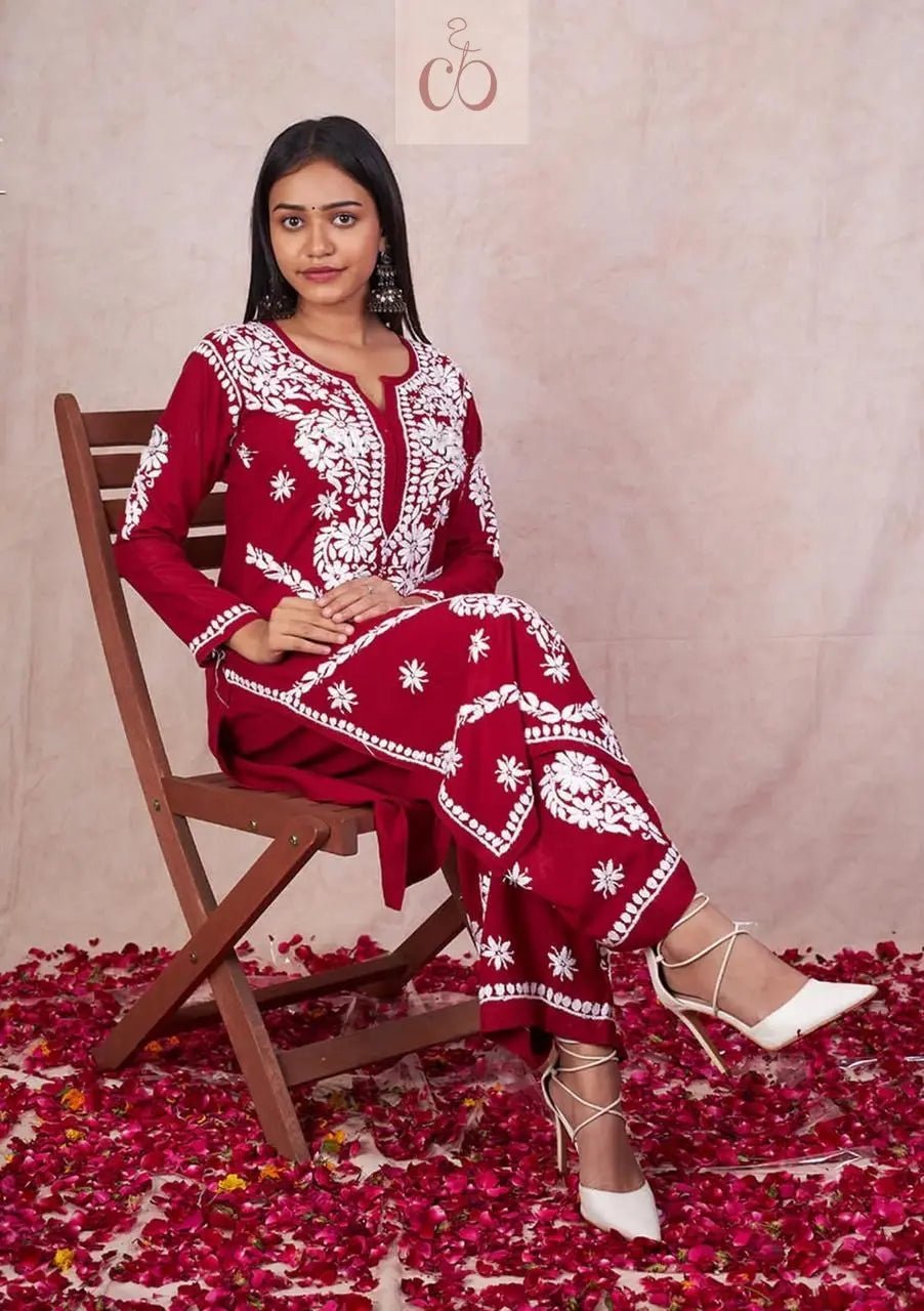 Premium Rayon Combo - Chikankari official