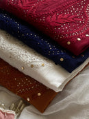 Premium Soft Rayon Muqaish kurti Santoshi Special - Chikankari official