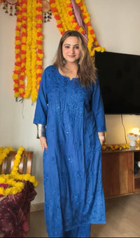 Premium Tone to tone Heavy Rayon combo Roopal Special - Chikankari official