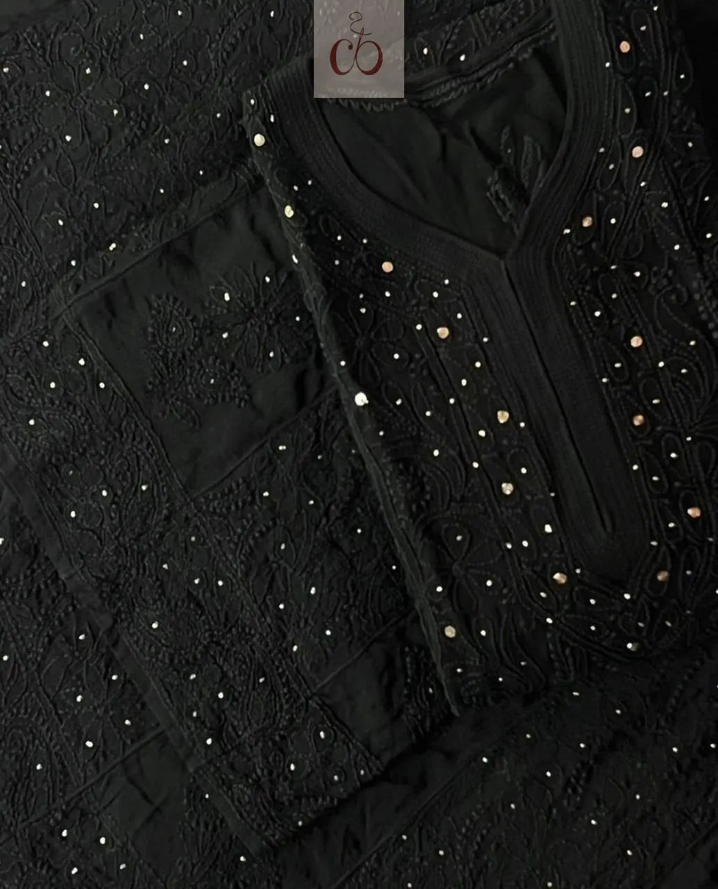 Premium Viscose Dyeable Sharara Pair - Chikankari official